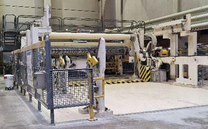 Used 220" (5.6M) VOITH PAPER MACHINE WITH SPEED SIZER 170,000 TPY 