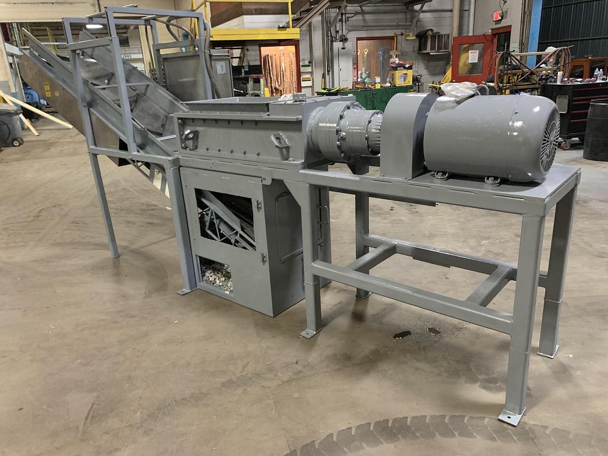 Used 25 HP SSI SHREDDER DUAL SHAFT SHREDDER