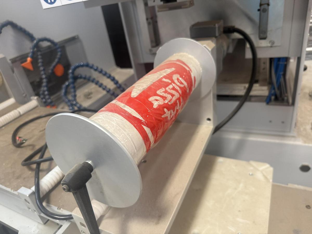 COMEC ITALIA MODEL KV-30 TWO COLOR DUAL HEAD PAD PRINTING LINE MANUFACTURED 2019