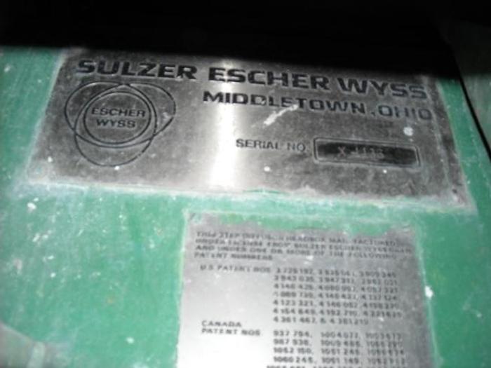 Used 109" (2.77M) SLICE WET END FOURDRINIER AND HEADBOX