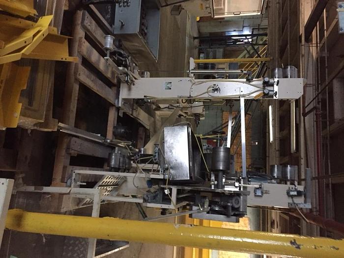 Used 100" WIDE PERINI TYPE 210 CORE MACHINE 2 PLY