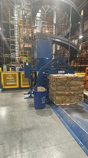 Used AMERICAN HORIZONTAL AUTO-TIE BALER MODEL DC6348-8T30 ALLEN BRADLEY CONTROLS