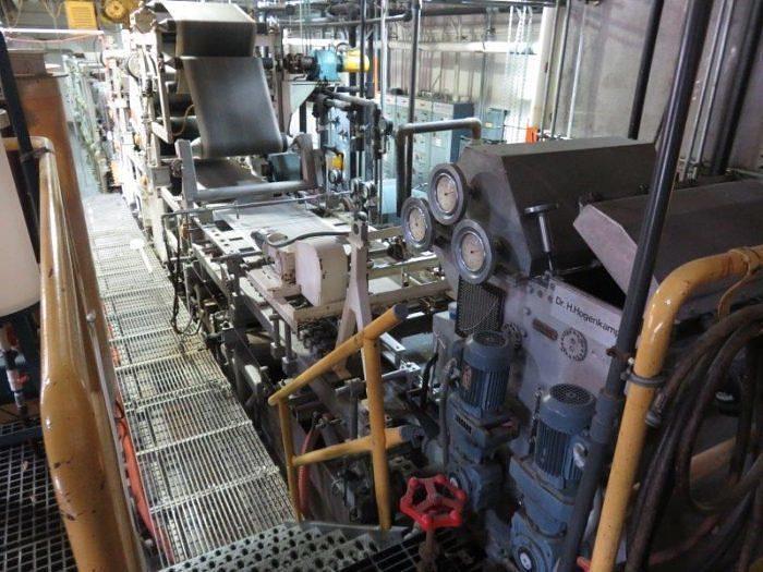 Used 24" LABORATORY FOURDRINIER PAPER MACHINE