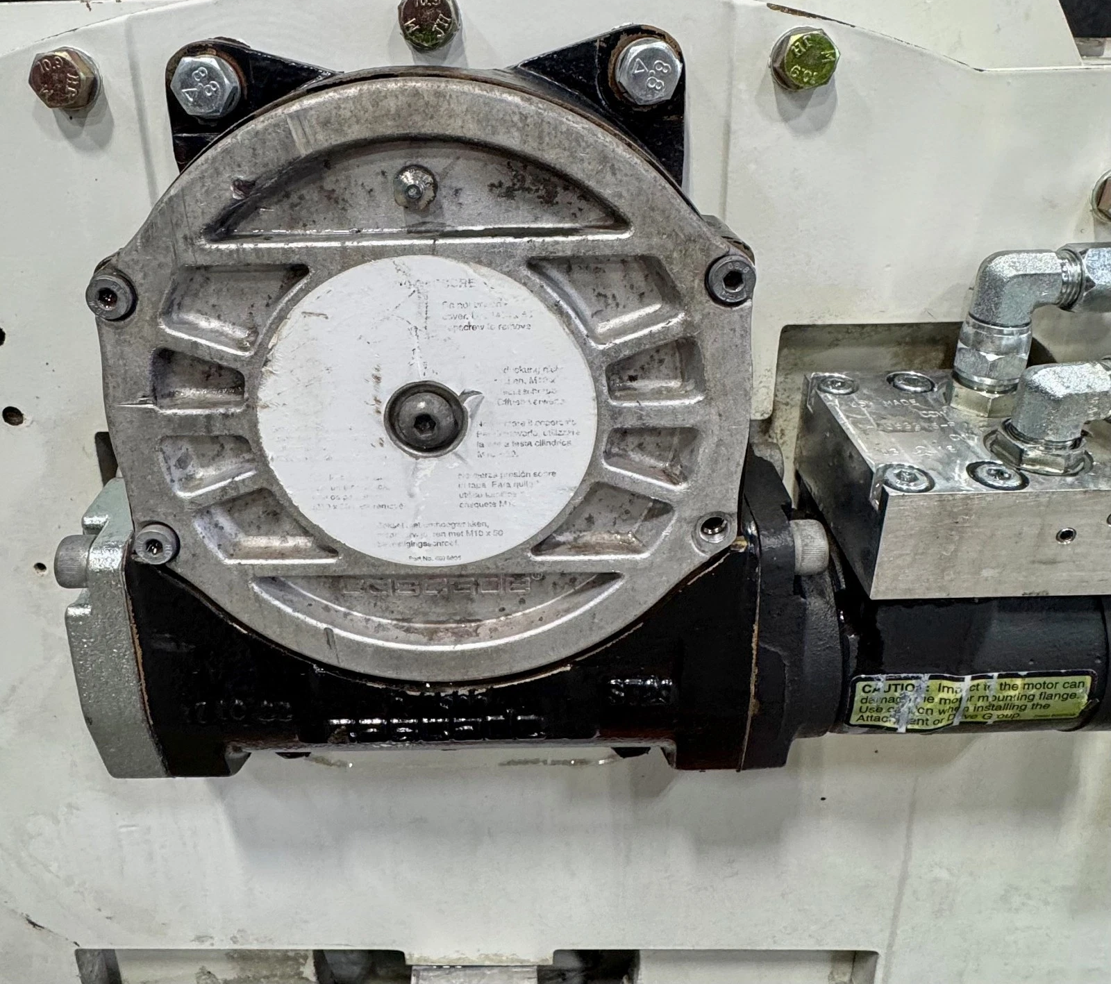 Used 72" CASCADE PAPER ROLL CLAMP MODEL 100F-RCP-364