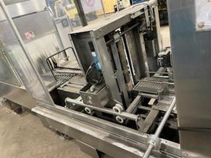 Used POLYPACK # CFH-16-24-32 VL SS HORIZONTAL HIGH SPEED CONTINUOUS MOTION SHRINK WRAPPER/SHRINK TUNNEL.
