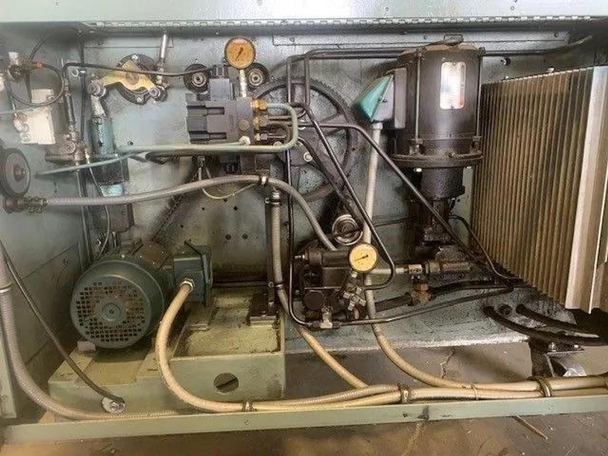 Used 40" GLOUCESTER MODEL 418 BOTTOM SEAL IN LINE BAG MACHINE