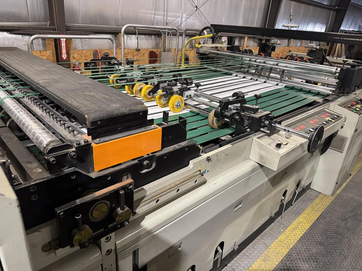 Used 63" WIDE GOODSTRONG DUAL ROTARY SHEETER MODEL GMC-TC 1600 - DRIVE UPDATE 2024