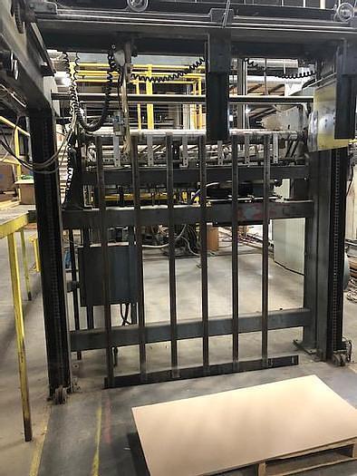 Used 64" CLARK AIKEN FIXED BED SHEETER