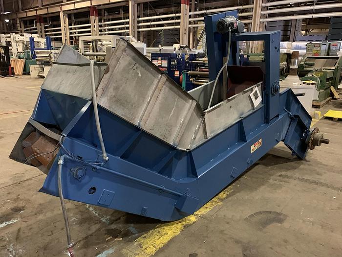 Used MAREN MODEL 60 SHREDDER W/ INCLINE CONVEYOR AND DUMPER