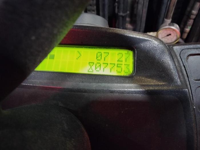 Used 12,000 POUND CAPACITY HYSTER MODEL S120FTPRS FORKLIFT WITH BOLZONI ROLL CLAMP 2018