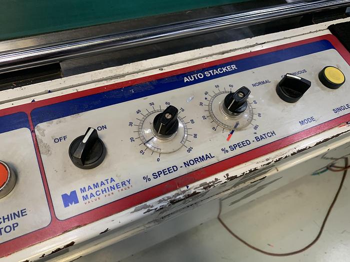 Used 2010 MAMATA VEGA-820-PLUS STAND UP POUCH MACHINE