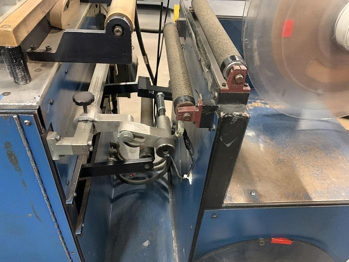 Used 16" GILBRETH SERIES 430 SINGLE LINE SEAMER LAY FLAT 400mm