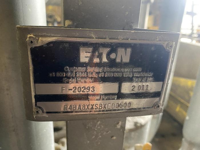 Used EATON MDL. R4B8AXXSBXED 0060  BANK OF 7 FILTERS  2011