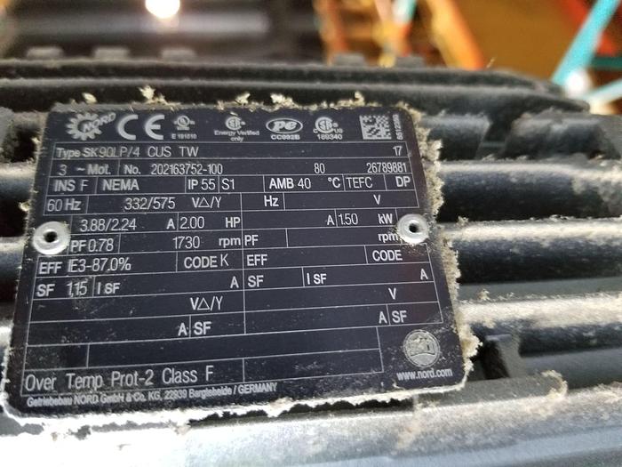 Used 90" WIDE APPLETON S-210 CORE CUTTER 2HP