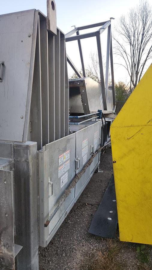 Used SEBRIGHT PRODUCTS BRIGHT TECHNOLOGIES MODEL 4030XS-1-7-SS HIGH DENSITY DEWATERING COMPACTOR EXTRUDER MANUFACTURED 2019