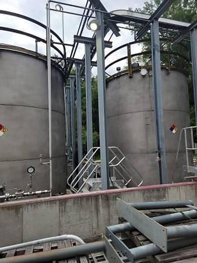 Used ROBERTS API 650 12700 VERTICAL T304 SS TANK