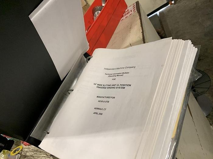 Used 16" INDEPENDENT MACHINE CO 14 HEAD SPOOLING SYSTEM