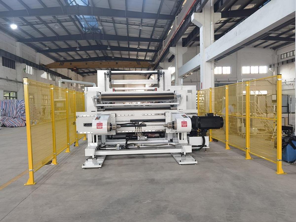 Used 63" SRC SYSTEMS LTD. MODEL 63TDW TWO DRUM WINDER 53" REWIND DIAMETER