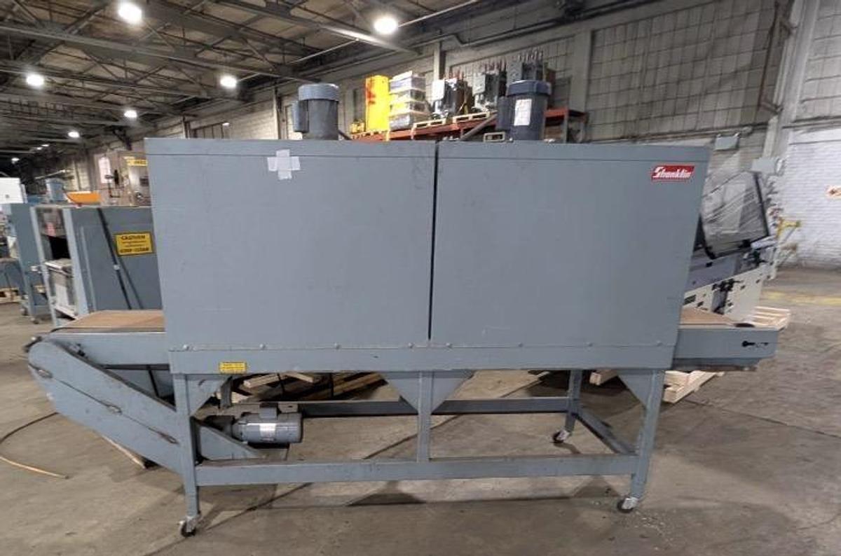 Used SHANKLIN MODEL T-72H HIGH SPEED SHRINK TUNNEL