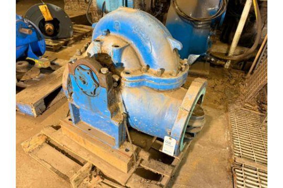 Used GOULDS MODEL 3410 SPLIT CASE PUMP