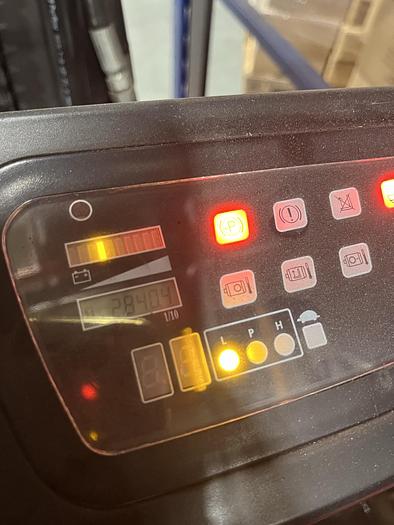 Used RAYMOND 445-C35TT 3500LB CAPACITY ELECTRIC FORKLIFT SIDESHIFT 3-STAGE MAST