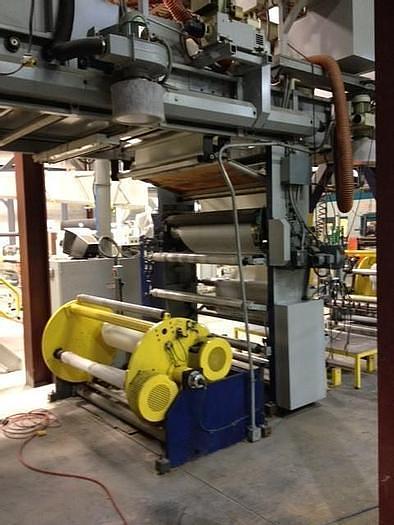 Used 51" (1300mm) Schiavi 6 color CI Flexo press Padani Sirio