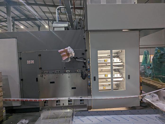 Used 44" NEW BOBST VISION 8 COLOR CI PRESS UNUSED