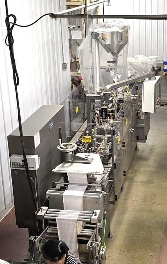 Used HMC POUCHMASTER PACKAGER MFG 2020