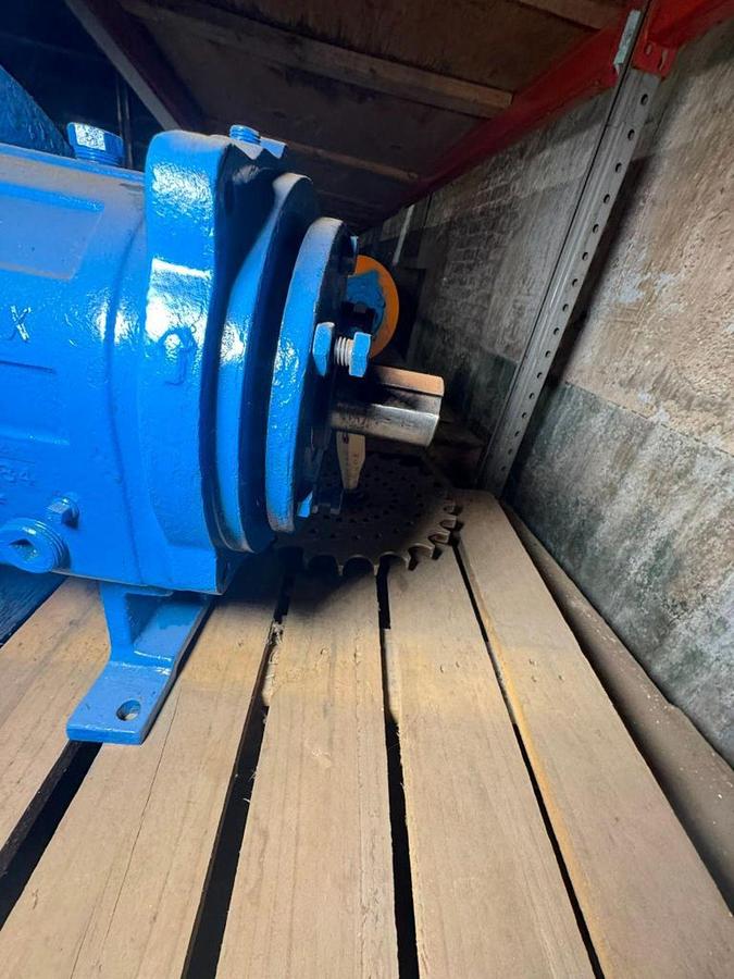 Used GOULDS 3196 SLTX POWER END PULLOUT PUMP PART 13" 316 STAINLESS STEEL