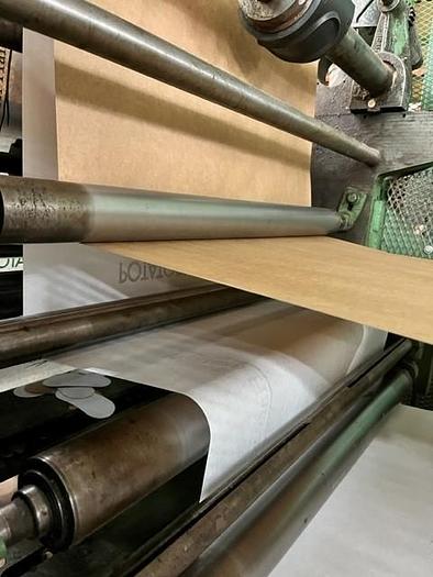 Used POTDEVIN MODEL 84 RG SOS PAPER BAG MACHINE