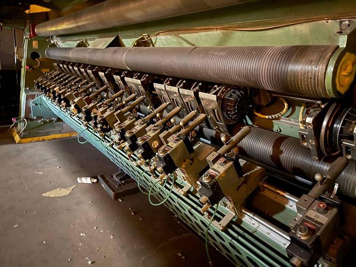 Used 169" JAGENBERG VARISTEP 65 TWO DRUM SLITTER REWINDER