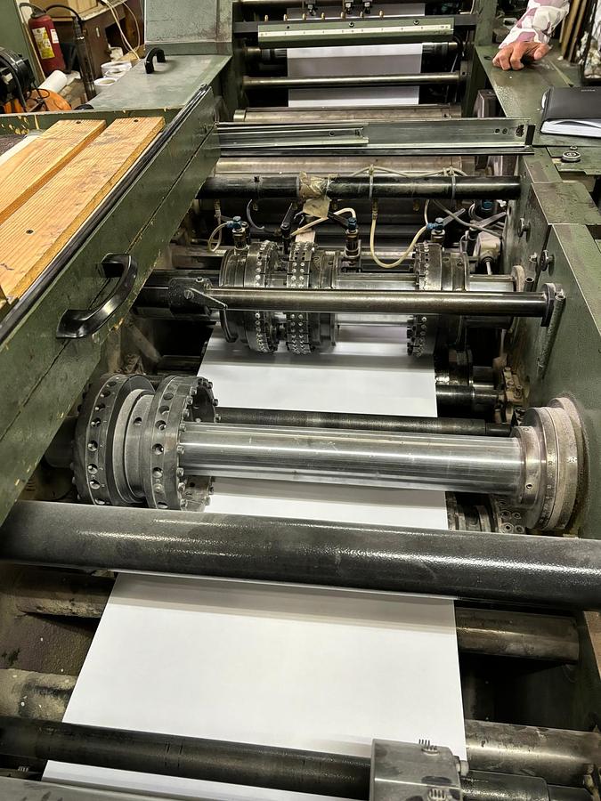 Used 20" MULLER MARTINI PROGRESS 520 ROTARY PRESS