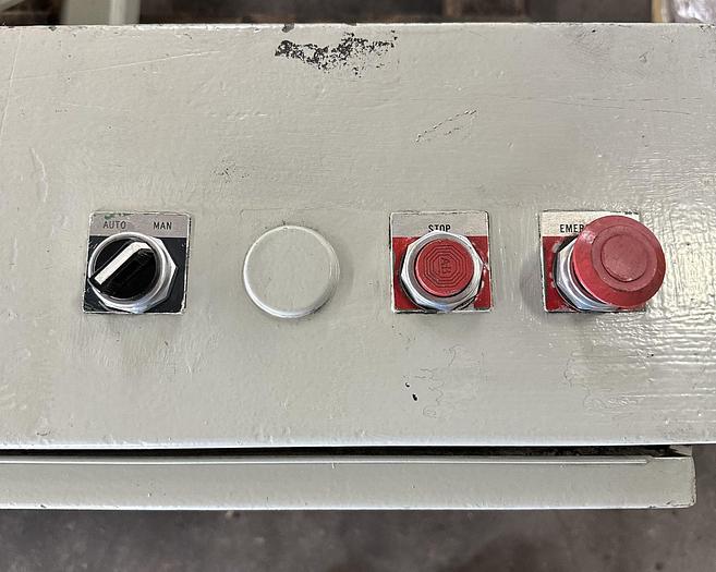 Used 60" WEBCO SHAFTLESS FLOOR PICK UP UNWIND STAND WITH EDGE GUIDE 60" DIAMETER