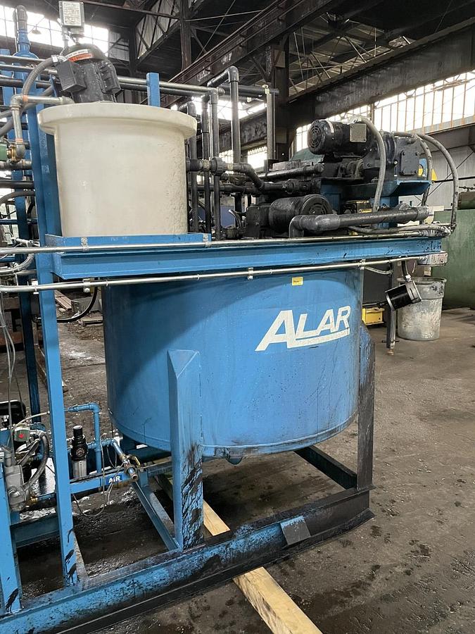 Used ALAR ENGINEERING FLEX-0-STAR MODEL 200 BATCH DEWATERING SYSTEM