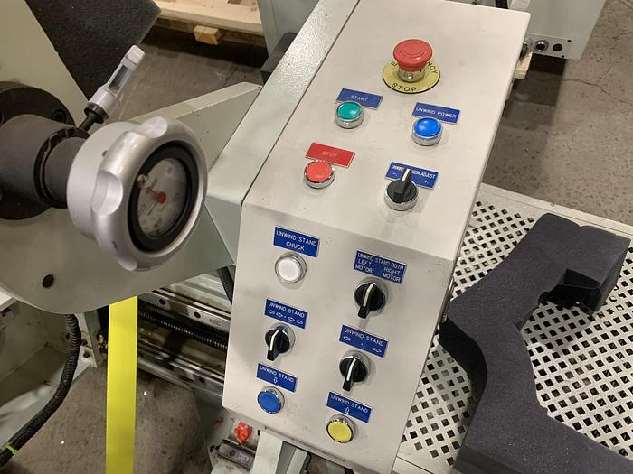 Used 40" KARLVILLE HSI-1000 CE  DUPLEX SLITTER REWINDER - PENDING LS