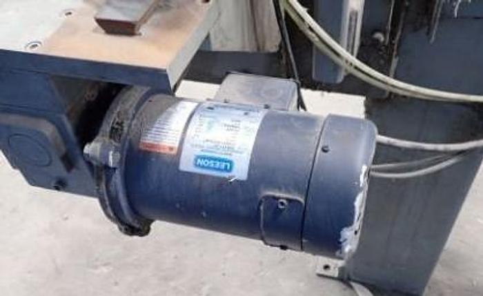 Used 120" WIDE APPLETON MODEL A301 AUTOMATIC CORE CUTTER 2HP - 3" CORE DIAMETER