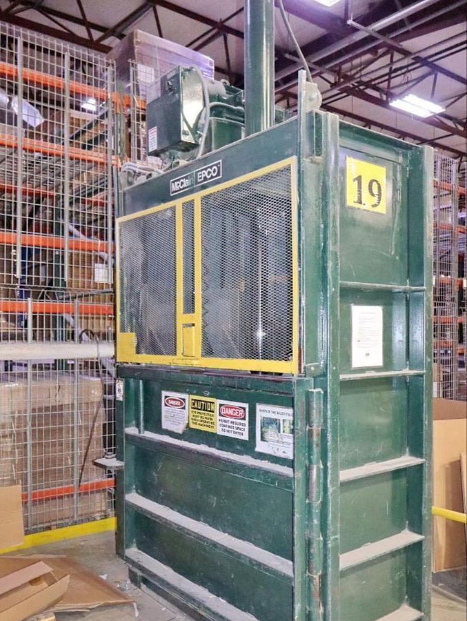 Used EPCO VERTICAL BALER