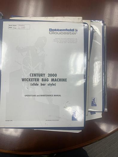 Used 1996 BATTENFELD GLOUCESTER WICKETER