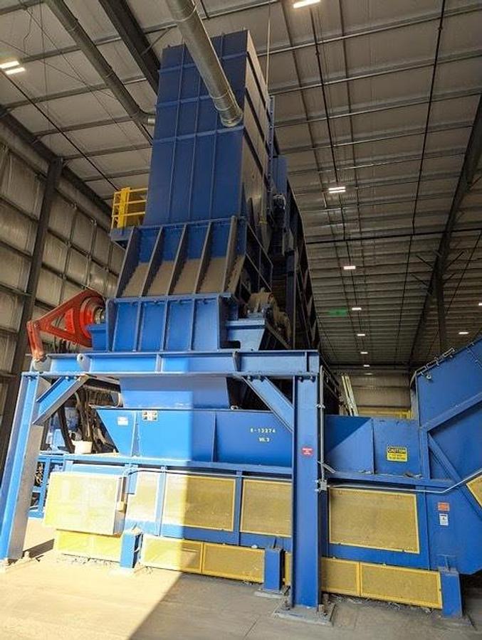 Used AMERICAN PULVERIZER PRE SHREDDER DRAS MODEL 400HP - MFG 2023
