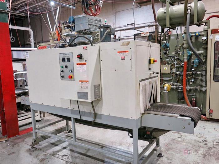 Used TEXWRAP MODEL 1809 SS LH SERVO SIDE SEAL SHRINK WRAP SYSTEM