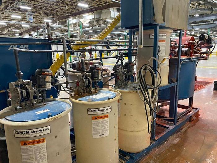 Used ALAR WATER FILTRATION SYSTEM FLEX-O-STAR MODEL 200