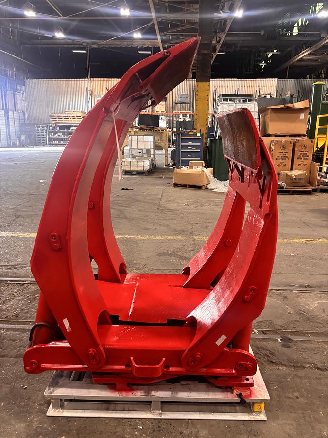 Used 84" BOLZONI AURAMO RA-450NLE-X PAPER ROLL CLAMP CLASS IV MANUAFACTURED 2019