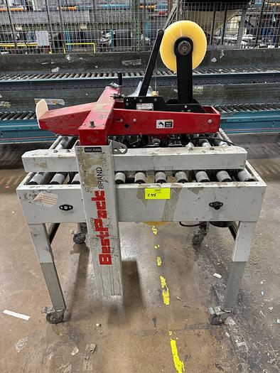 Used BESTPACK MSD22-3 CASE SEALER TAPE CARTON SYSTEM