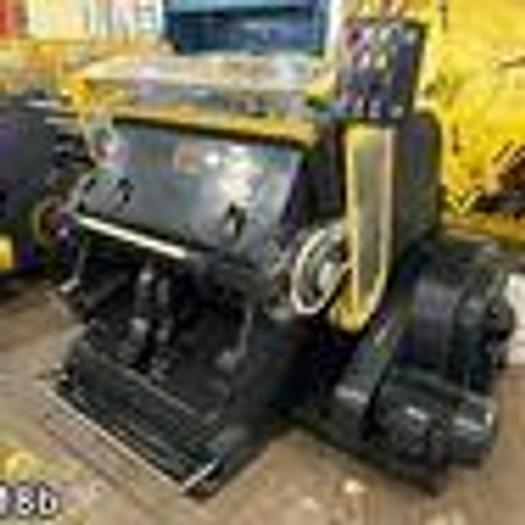 Used BRAUSSE MDL. PE -202 CLAMSHELL TYPE DIE CUTTING PRESS