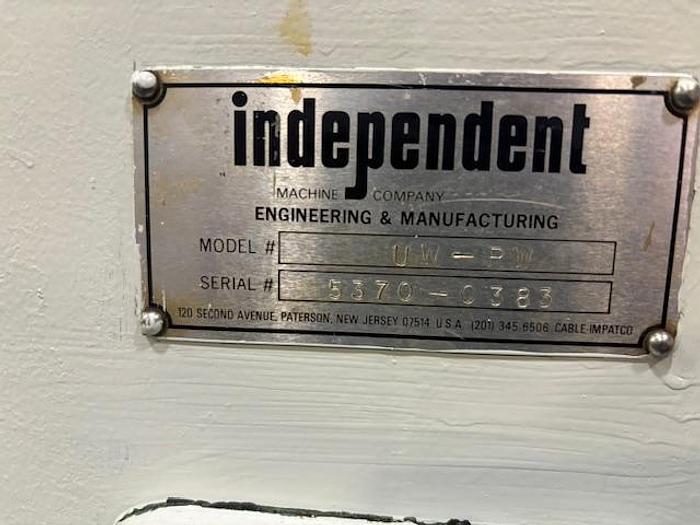 Used INDEPENDENT MACHINE COMPANY REWINDER