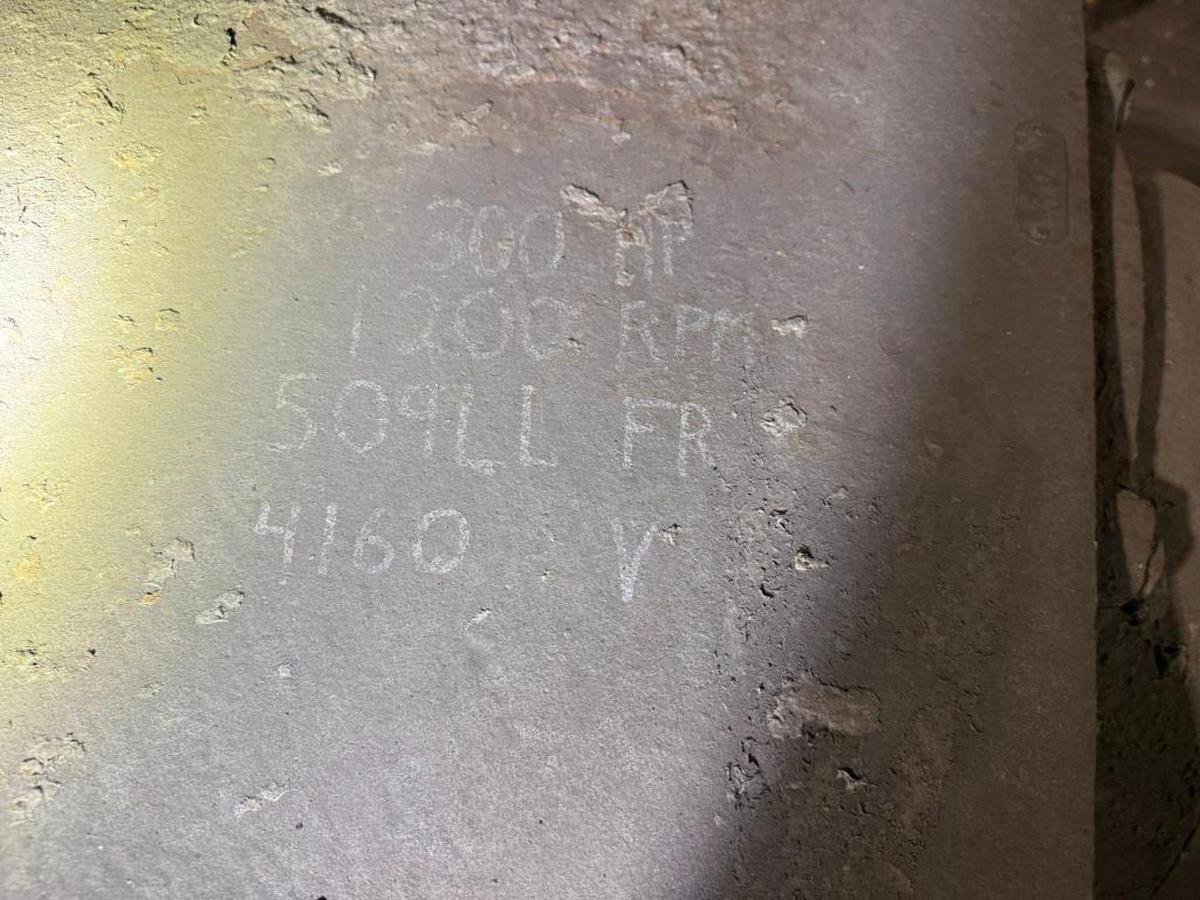 Used 300HP GENERAL ELECTRIC MOTOR FRAME 509LL