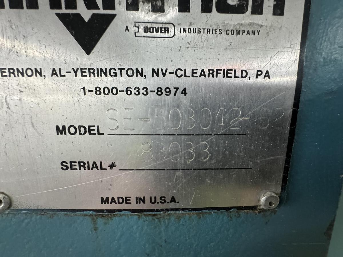 Used MARATHON HORIZONTAL CLOSED DOOR BALER