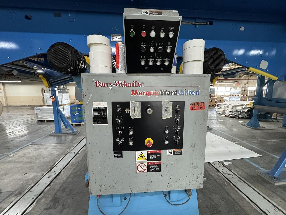 Used 73" WIDE MARQUIP DUAL POSITION UNWIND & 2021 D2 SPLICER
