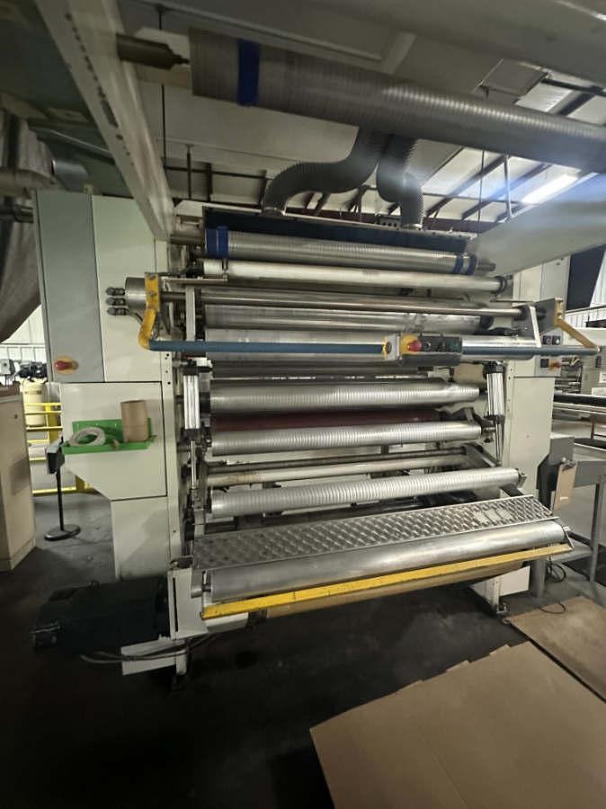 Used 59" WIDE NORDMECCANICA SUPER SIMPLEX 1500 SOLVENTLESS LAMINATOR