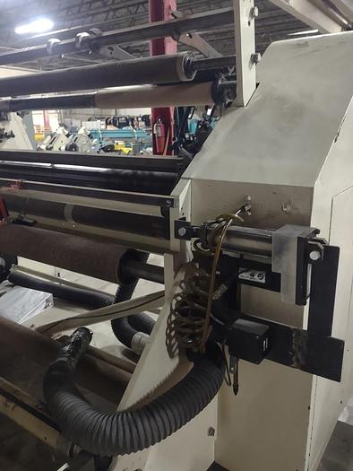 Used 62" DUSENBERY 635 DUPLEX SLITTER REWINDER DRIVE AND MOTOR UPDATE